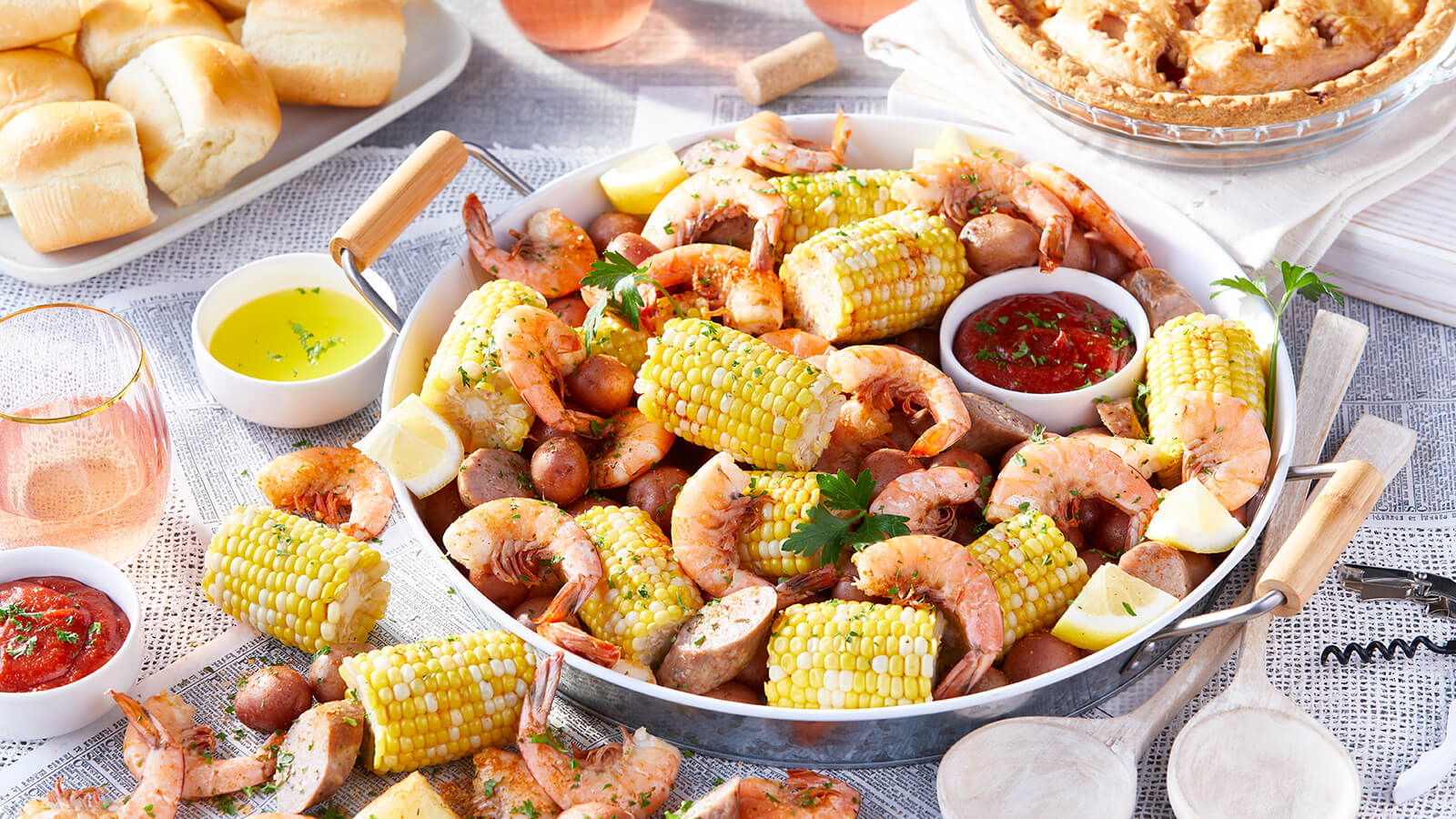 Spicy Shrimp Boil