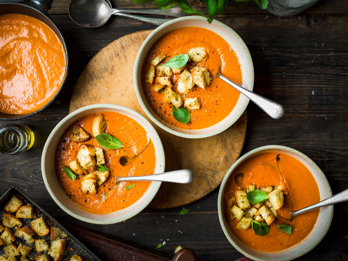 Creamy Tomato Basil Soup
