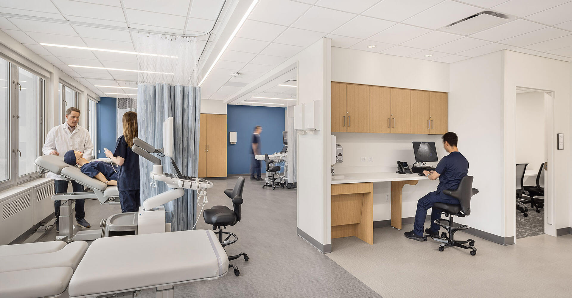 Professional occupational health center facility