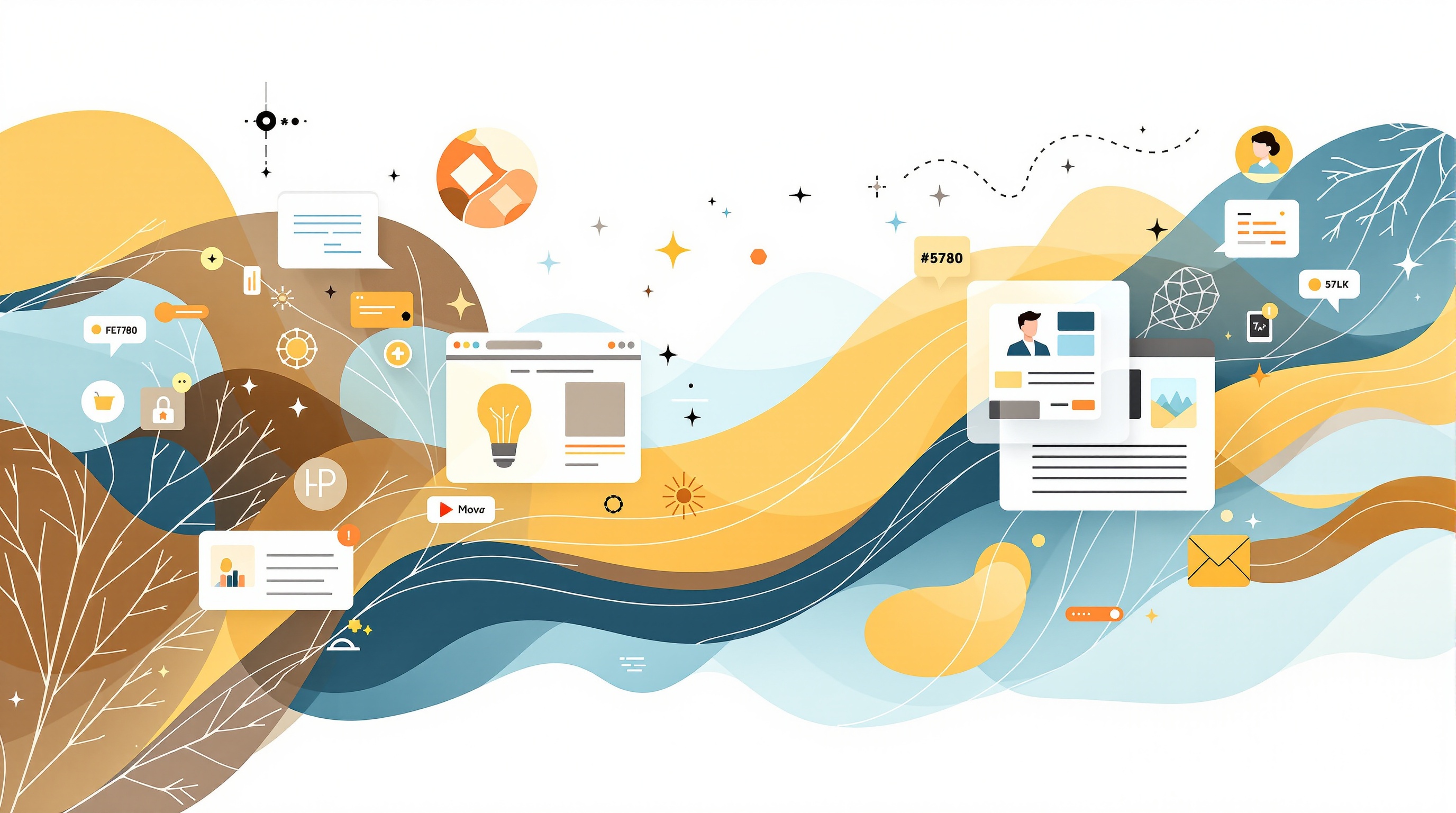 Website Design services illustration