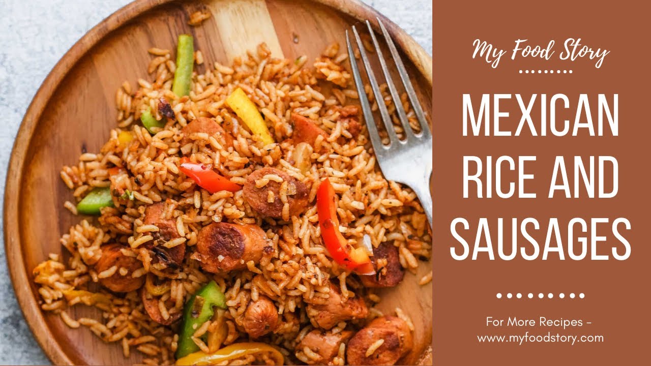 Sausage and Peppers over Rice