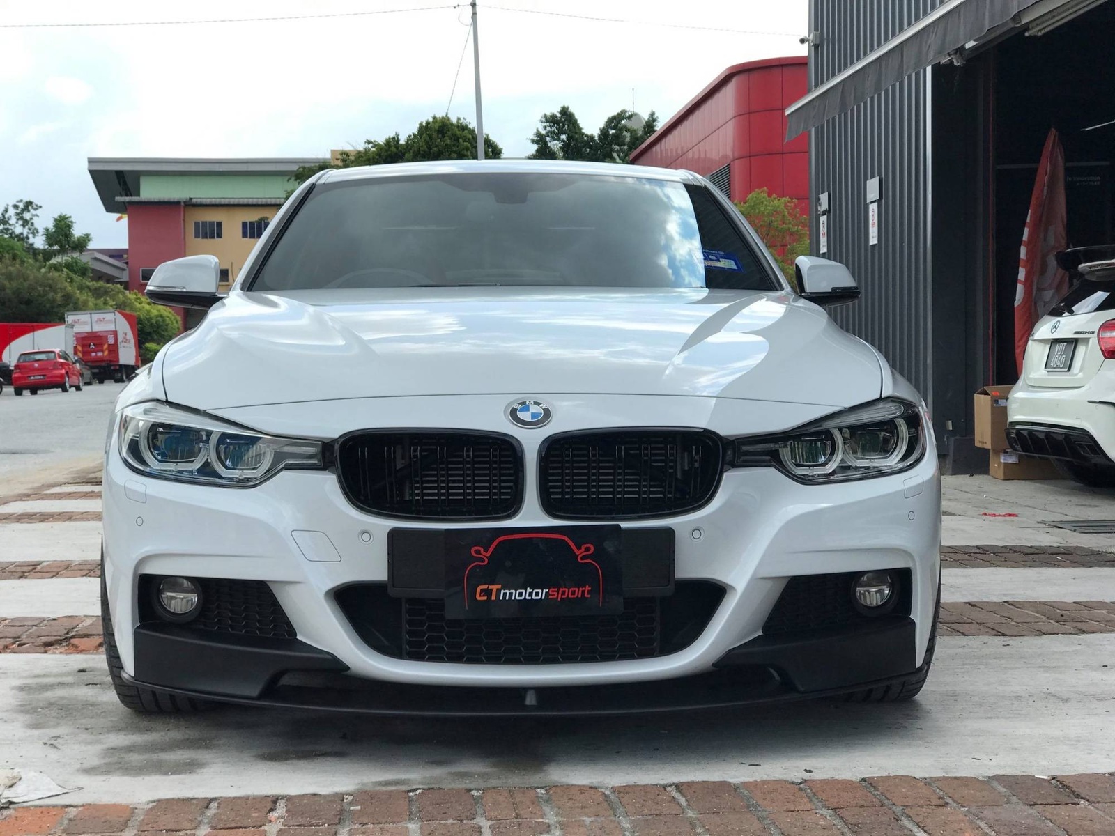 Front Splitter installation example
