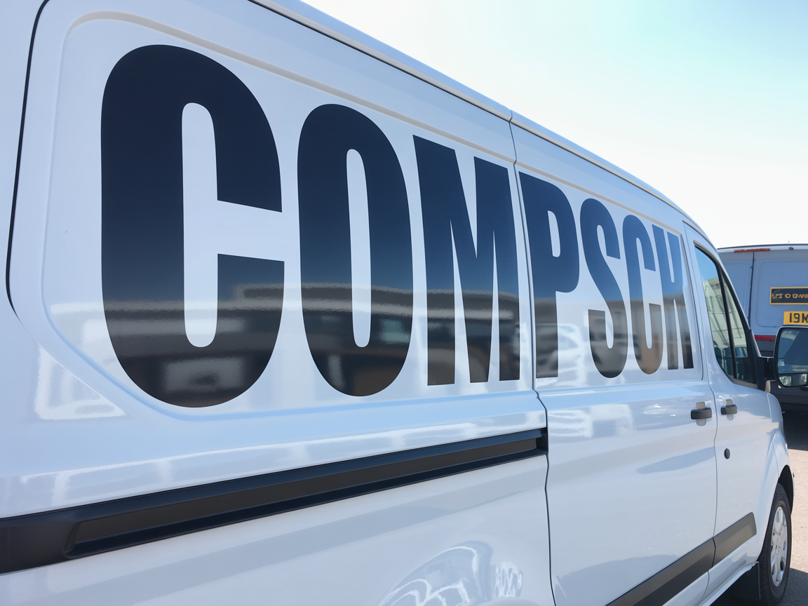 Van Lettering Kit - Professional vehicle graphics and custom decals