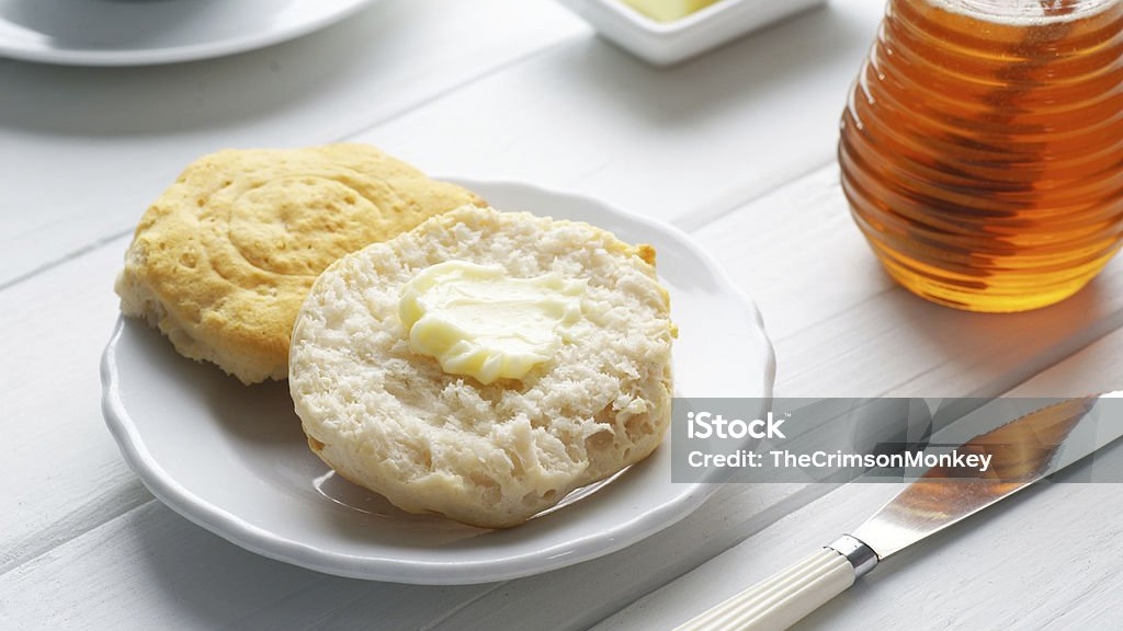 Honey Butter Buttermilk Biscuits