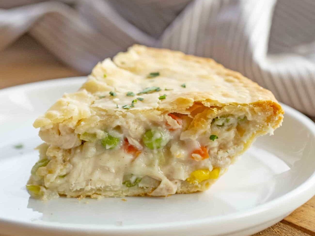 Chicken Pot Pie with Buttermilk Crust