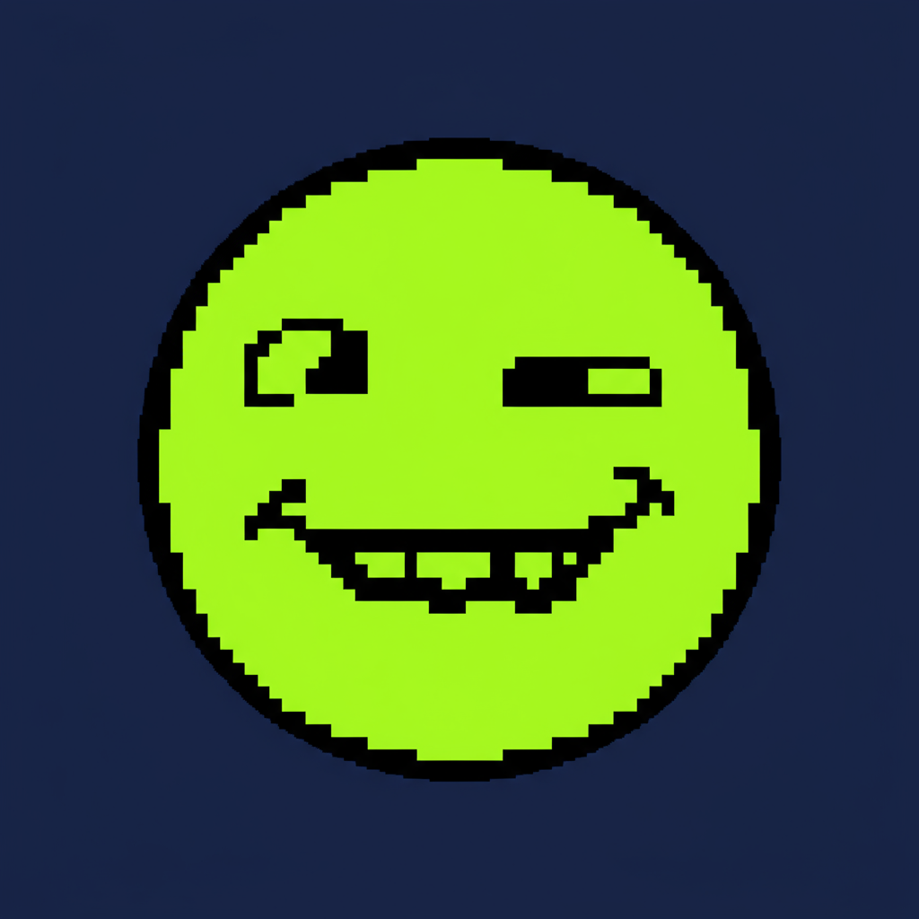 Derpy Glitchface Logo