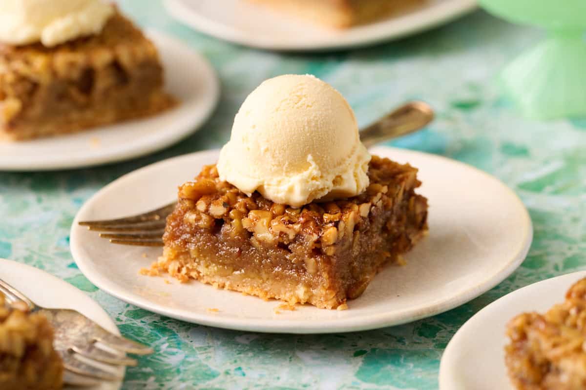 Bourbon Pecan Pie Bars