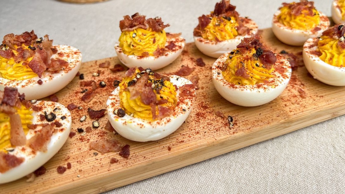 Smoked Paprika Deviled Eggs