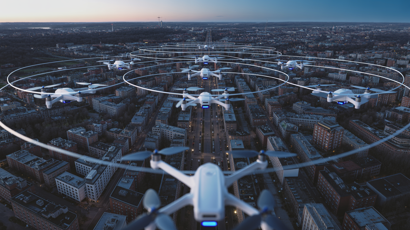 Concentric Drone Network