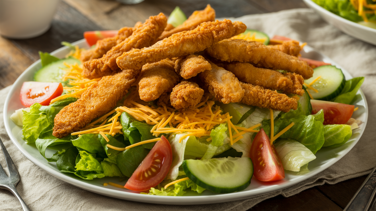 Fried Chicken Salad