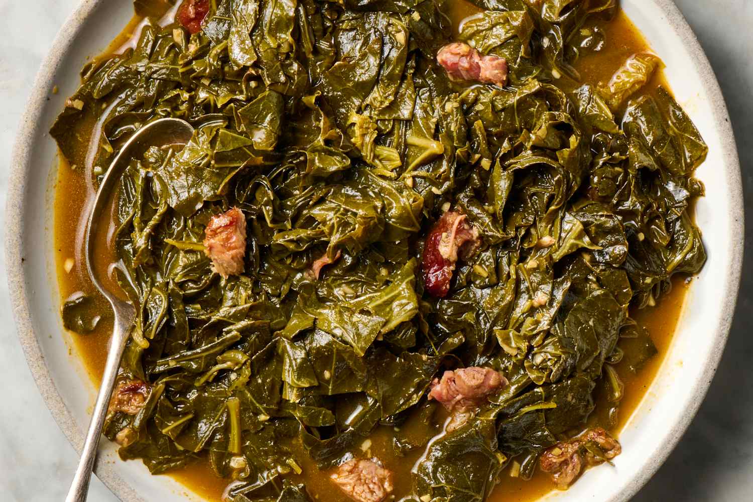 Collard Greens with Ham Hocks