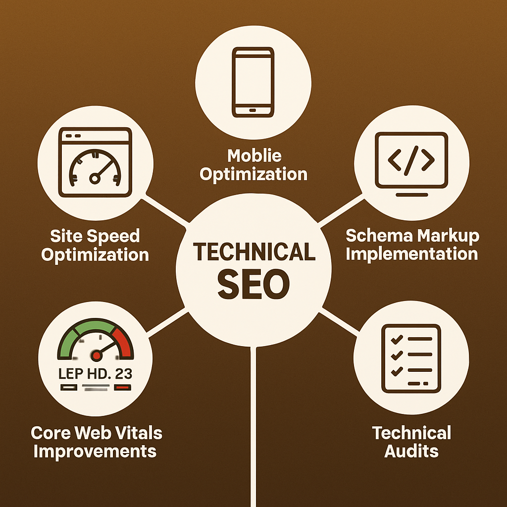 Technical SEO illustration