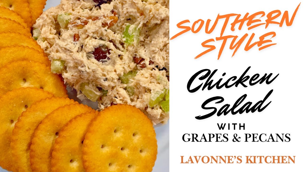 Chicken Salad with Pecans and Grapes