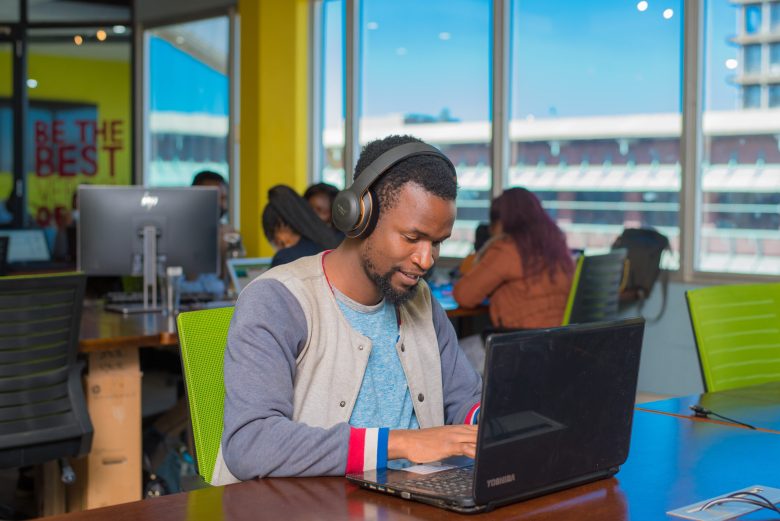 ZimNinja Apps team in Bulawayo office - Zimbabwe tech professionals